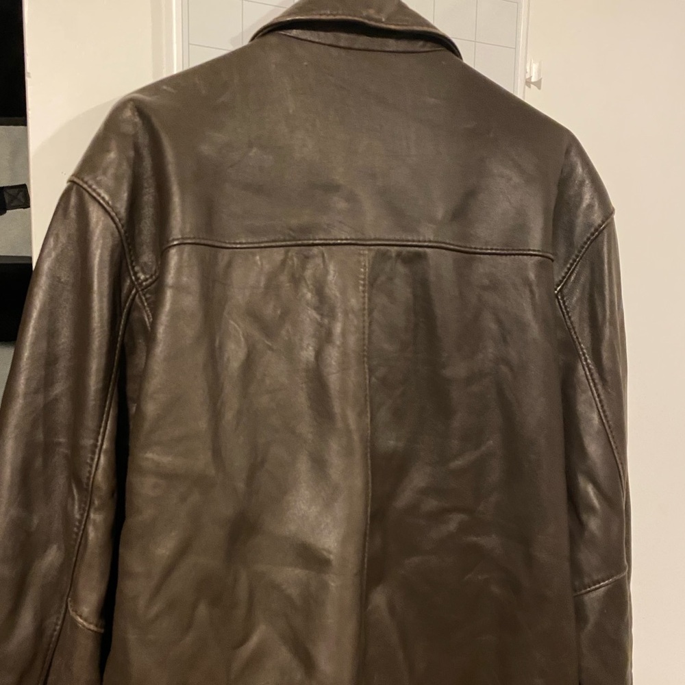 Reilly Olmes Collection Genuine Men’s Leather Jacket View 2